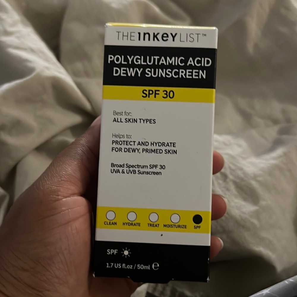 InkeyList Polyglutamic Acid Sunscreen SPF 30